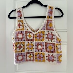 Crochet tank top